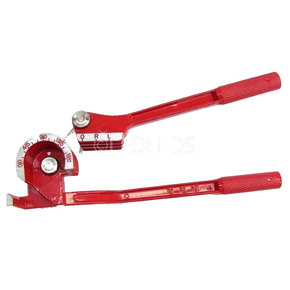 PIEGATUBI 3 IN 1 CURVA TUBO A LEVA ACCIAIO RAME CURVATUBI 6 8 10mm 14 516 38