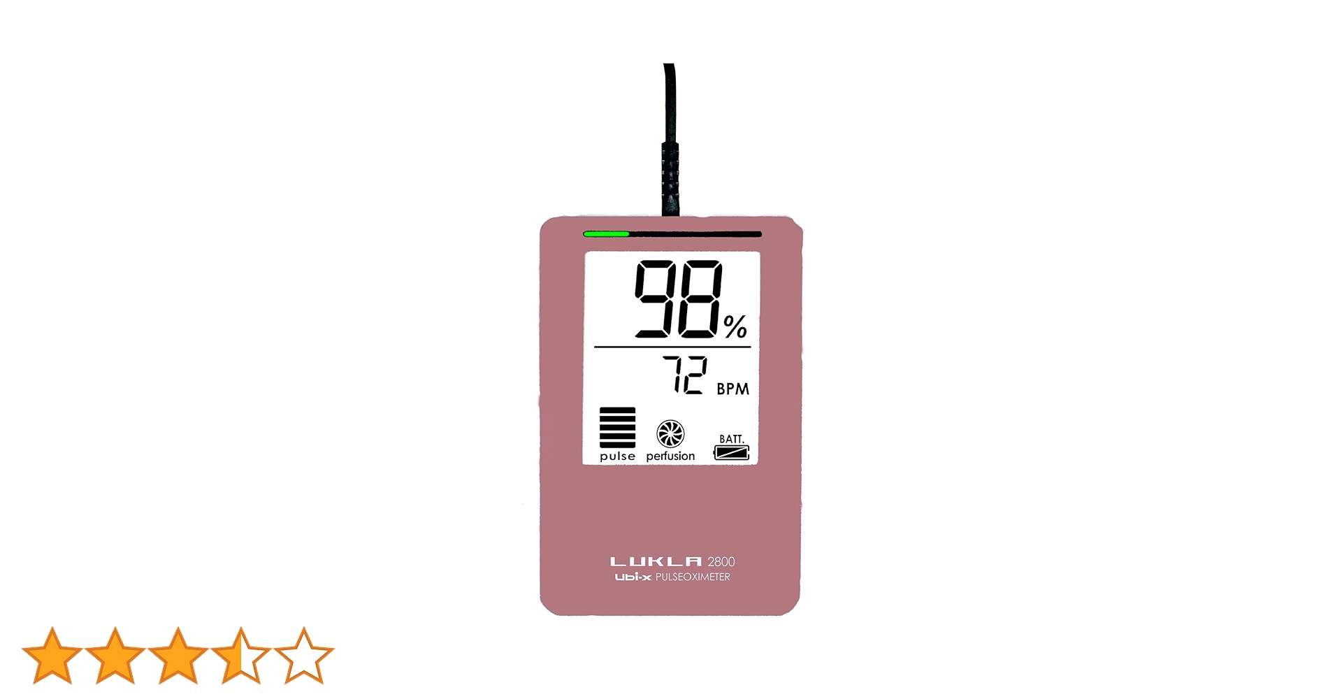 健康管理・計測計 LUKALA2800 LKL2800ma 楽天市場】【医療機器認証】ユビックス パルスオキシメーター