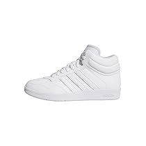 adidas Unisex – Adulto Hoops 4.0 Mid Shoes, Cloud White Cloud White Core Black, 36 2, 3 EU