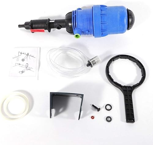 Miniatura 5 de KANING Inyector de fertilizante automático ajustable Dispensador de dosificador de líquido químico alimentado por agua 20-2500 L/H Inyector de riego