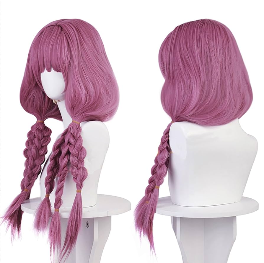 Amazon.co.jp: AwwwCos コスプレ ウィッグ アウラ 角付き 耐熱