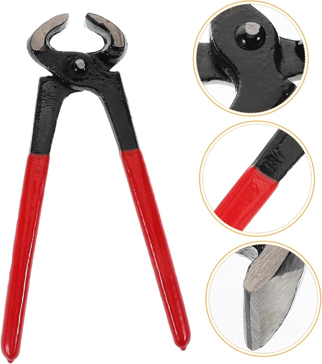 Nail Puller Pliers with Handles Versatile Tool for Carpentry Shoe Repair and Furniture Disassembly for Reliable Nail Extraction and Tire Repair