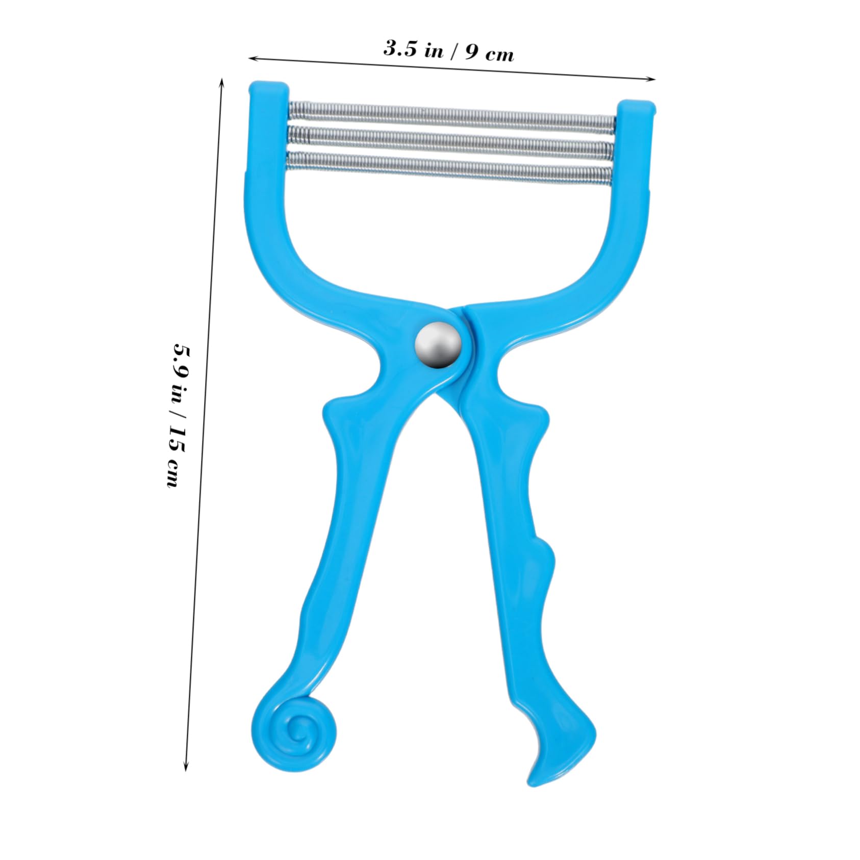 OSOLADY Portable Facial Hair Removing Spring Epilator Lightweight Threading Tool for Women for Forehead Cheeks Upper Lip Chin Easy to Accessory