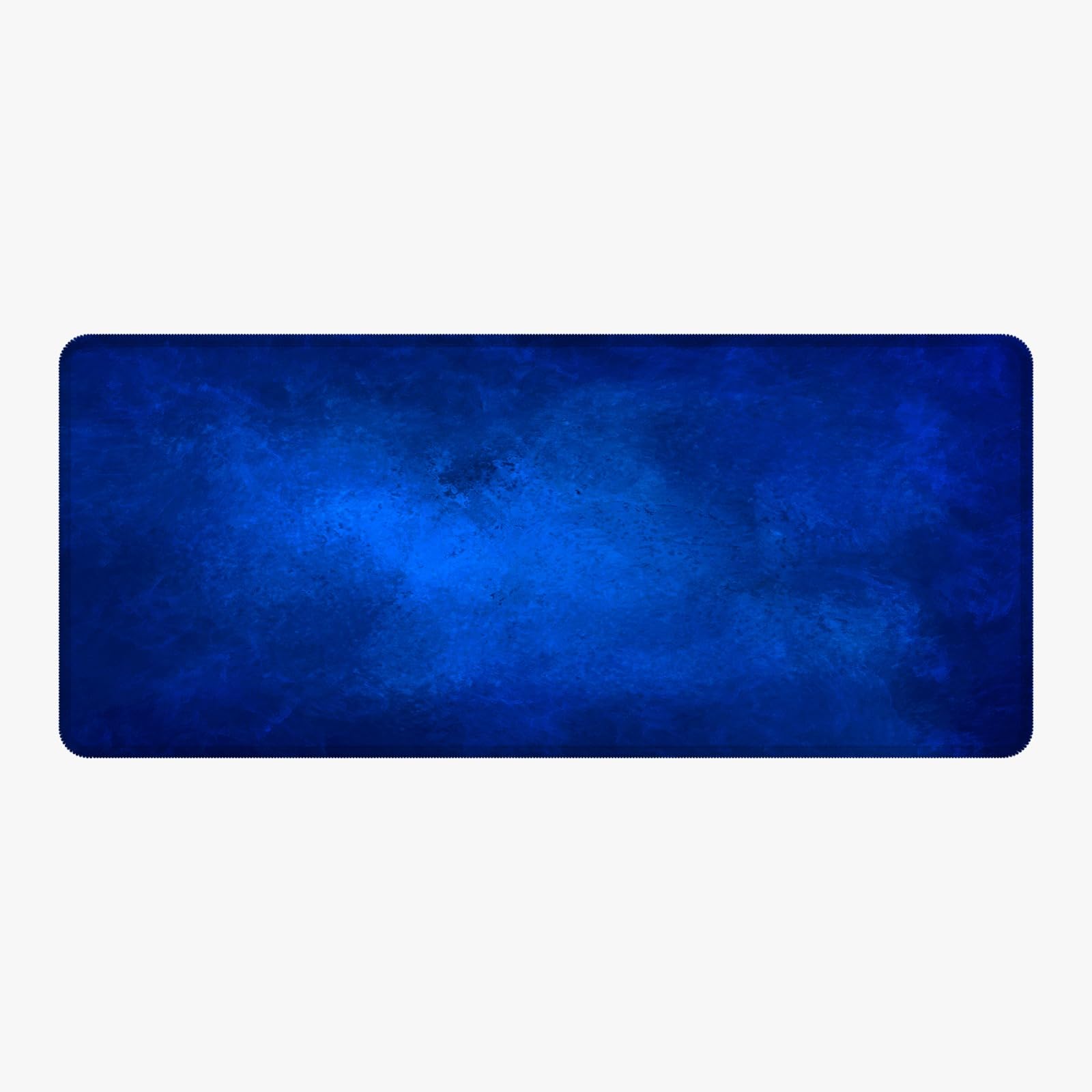 Silent Monsters Mauspad XXL 900 x 400 mm großes Mousepad blau - Vernähter Rand, rutschfest & leise, für Gaming Büro Office Homeoffice - Tastatur - 90 x 40 cm groß Mouse Pad Mat - alle Maus Arten