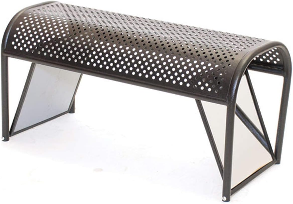 in Black 36 L x 16 W x 18 H Inches with Mirrored Ends