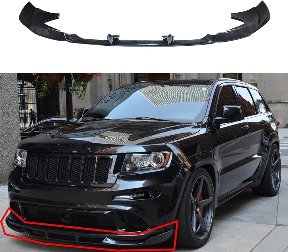 Becquets avant Jeep Grand Cherokee SRT pour protéger et habiller le pare-chocs