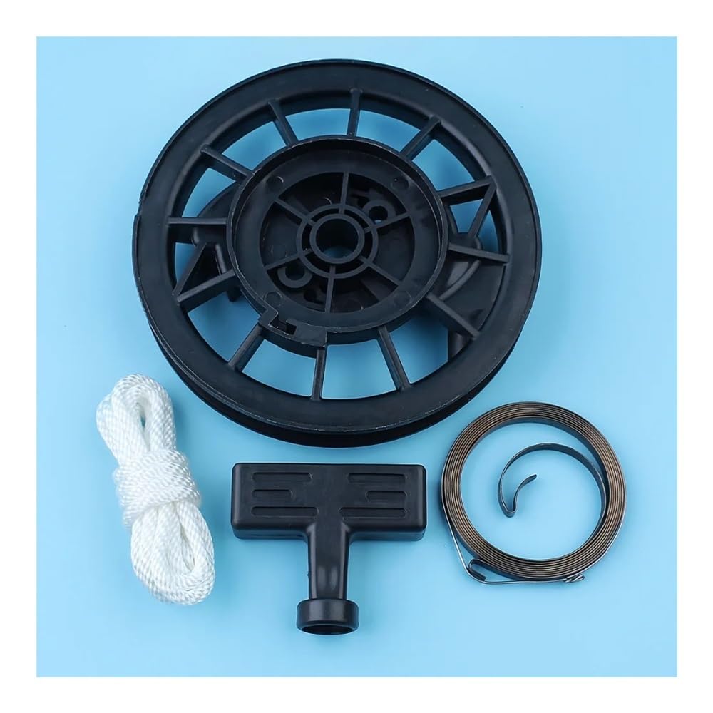 Kit Lanceur à Rappel avec Corde et Poignée pour Moteurs GX160 GX200 5.5HP 6.5HP