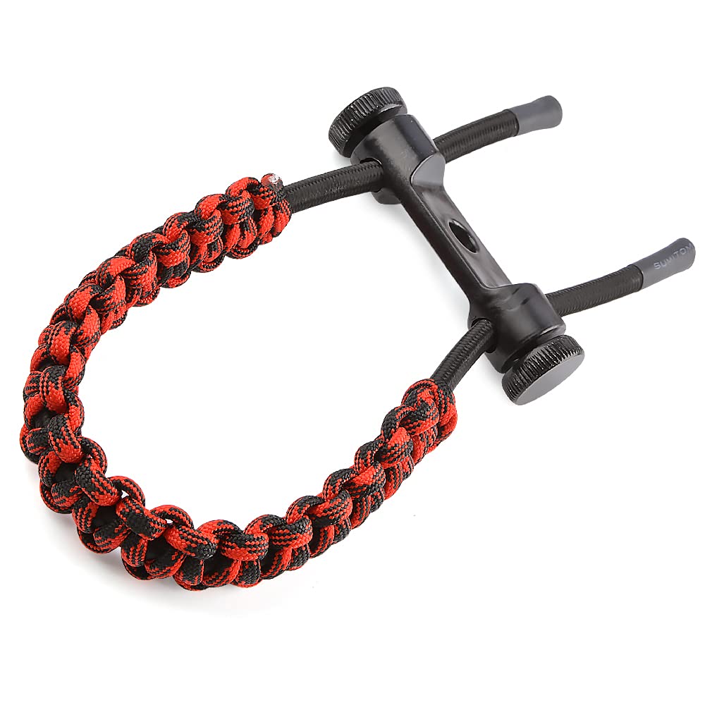 Nœud poignet sling de tir à l'arc réglable pour sécuriser vos sessions de chasse - 7