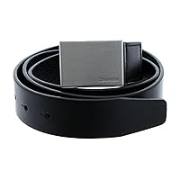 Calvin Klein Uomo Cintura Formal Plaque Belt 3.5 cm Cintura in Pelle
