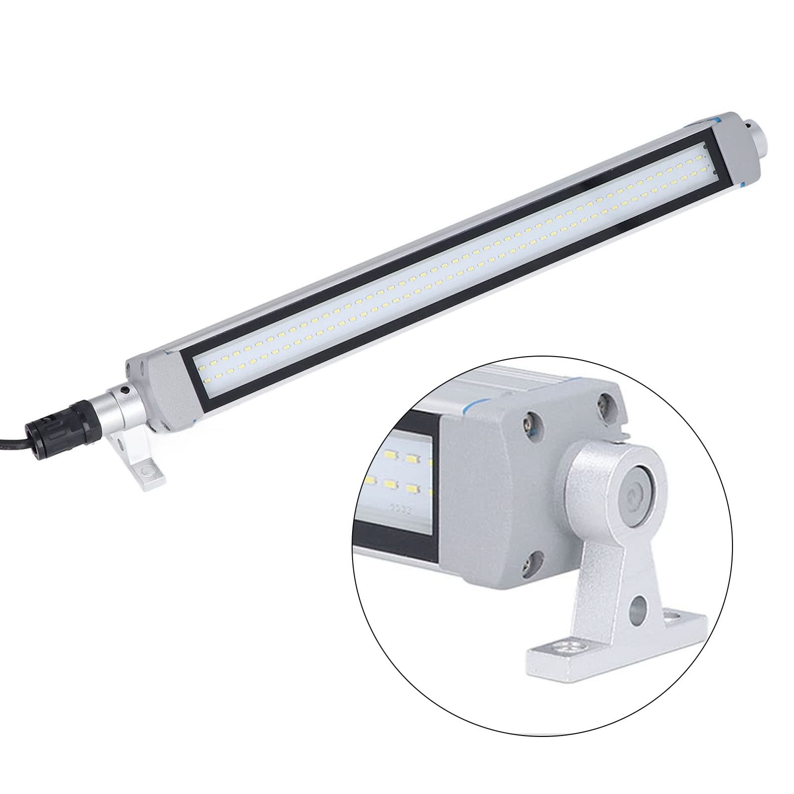 Asixxsix Luce di Lavoro del LED, 10W 24V Macchina LED Tubo Luce Impermeabile IP68 Lampada da Lavoro antideflagrante Facile da installare Luce antideflagrante a Prova di Olio per l'officina