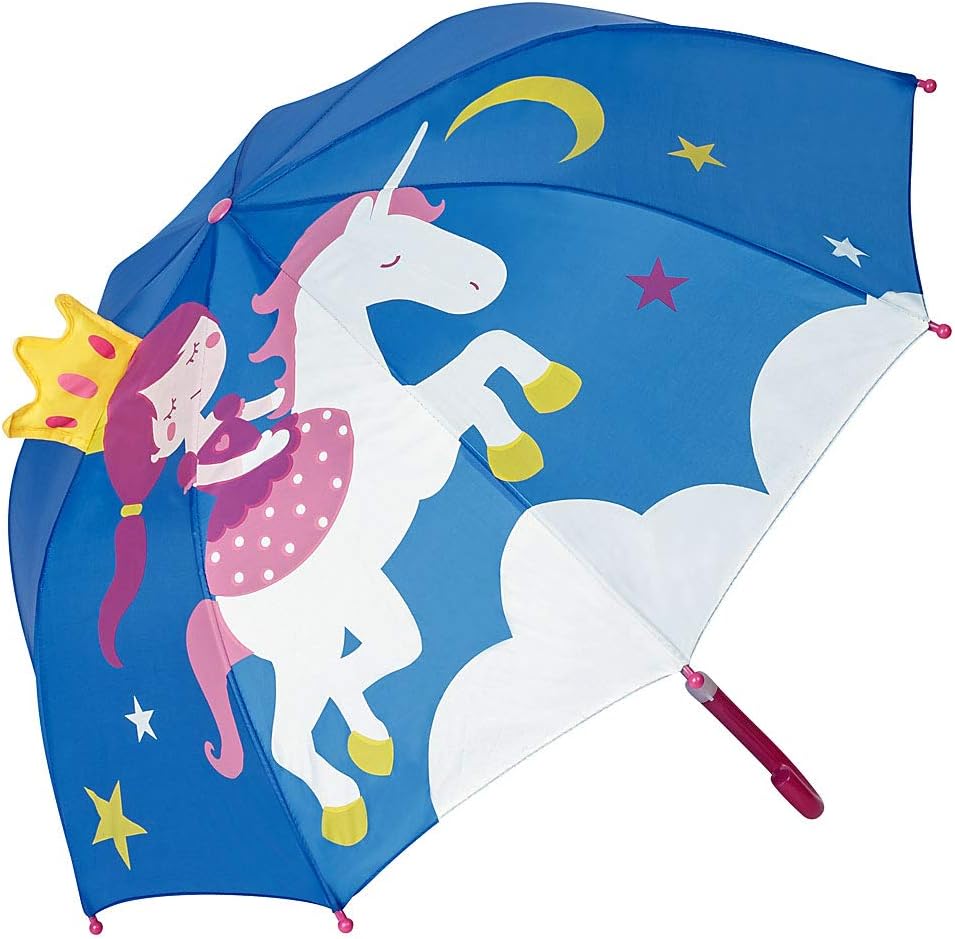 Parapluie Enfant VON LILIENFELD - Motif Baleine Bleue - 73 Cm Diamètre - Sécurité Et Léger - Garçon/fille