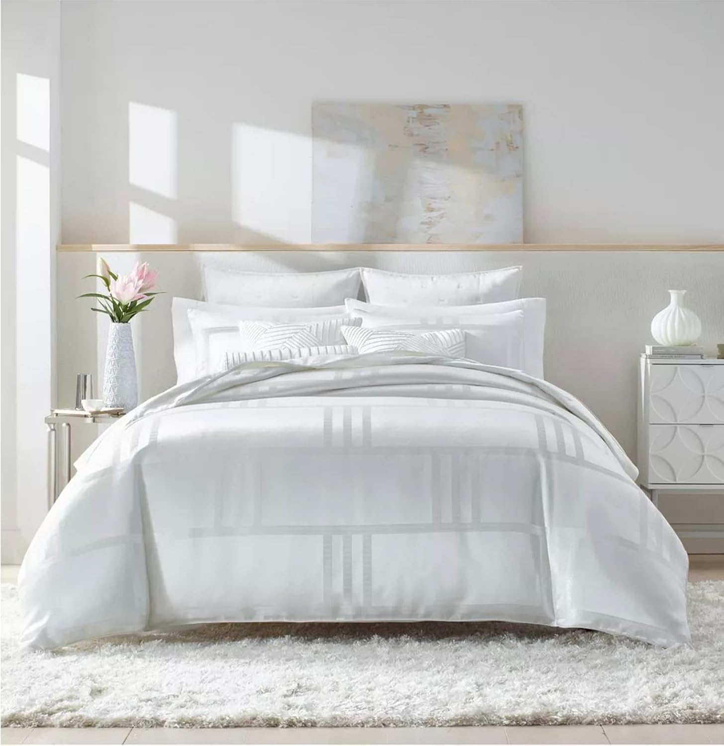 Hotel Collection Structure King Comforter White Home