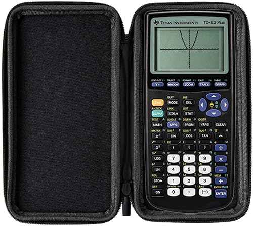Miniatura 7 de WYNGS - Funda protectora para calculadora gráfica TI 84 Plus/TI 83 Plus/Casio FX-9860GII/Casio FX-9750 GIII/Casio PRIZM FX-CG 50, color rosa