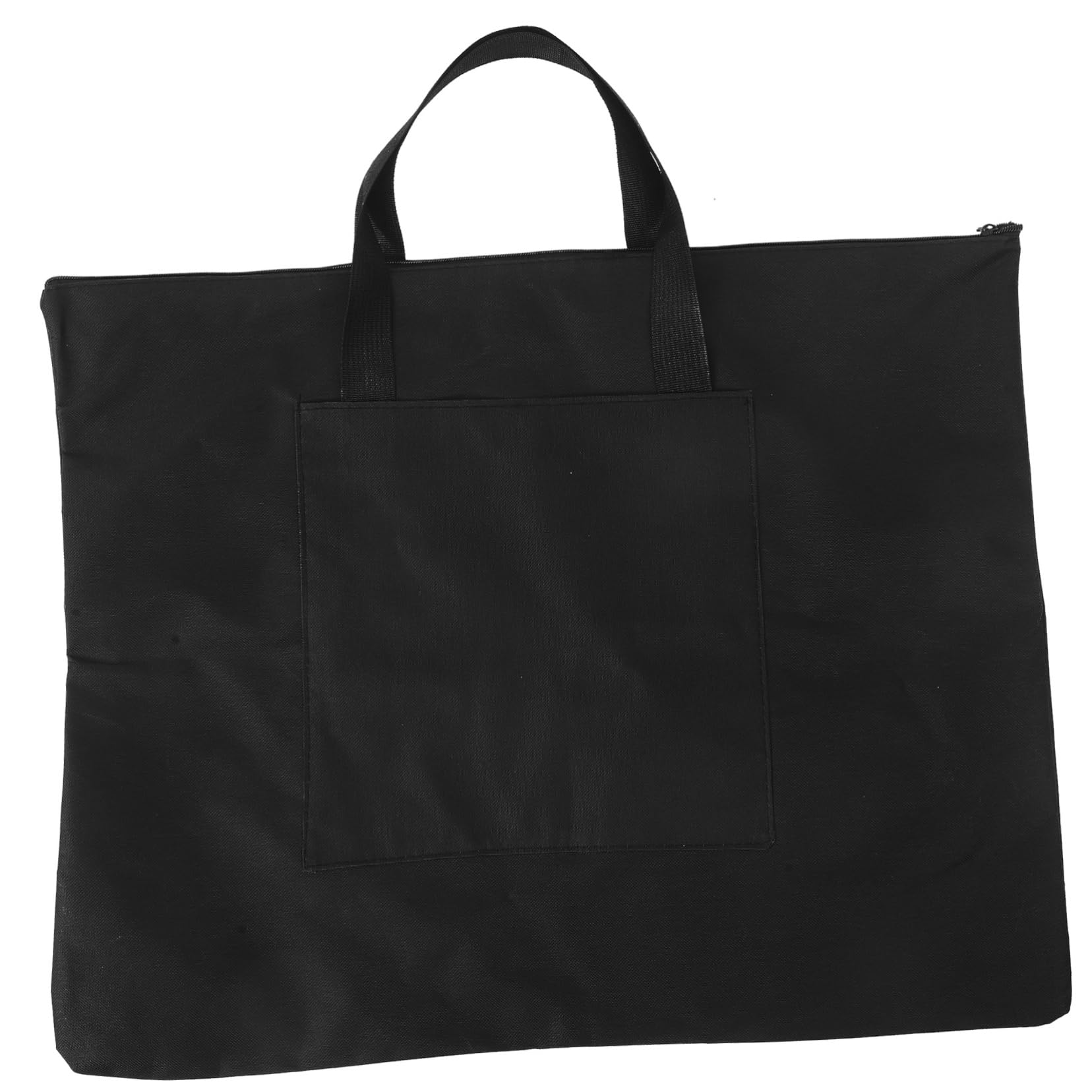 CIMAXIC Elegant Black Canvas Painting Bag Sturdy and Waterproof Fits Drawing Boards Sketching Papers Pencils