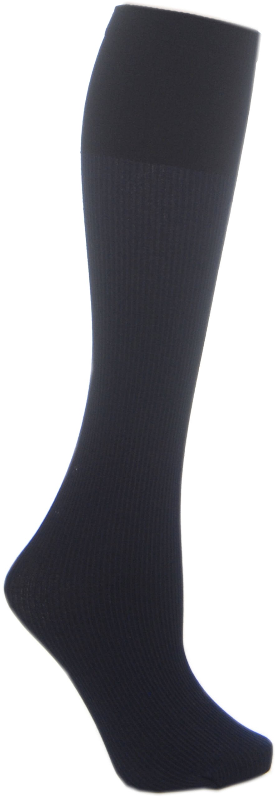 Cosyfeet Women's Navy Softhold® Warm Ribbed Knee Highs 80 Denier - One Size Fits All