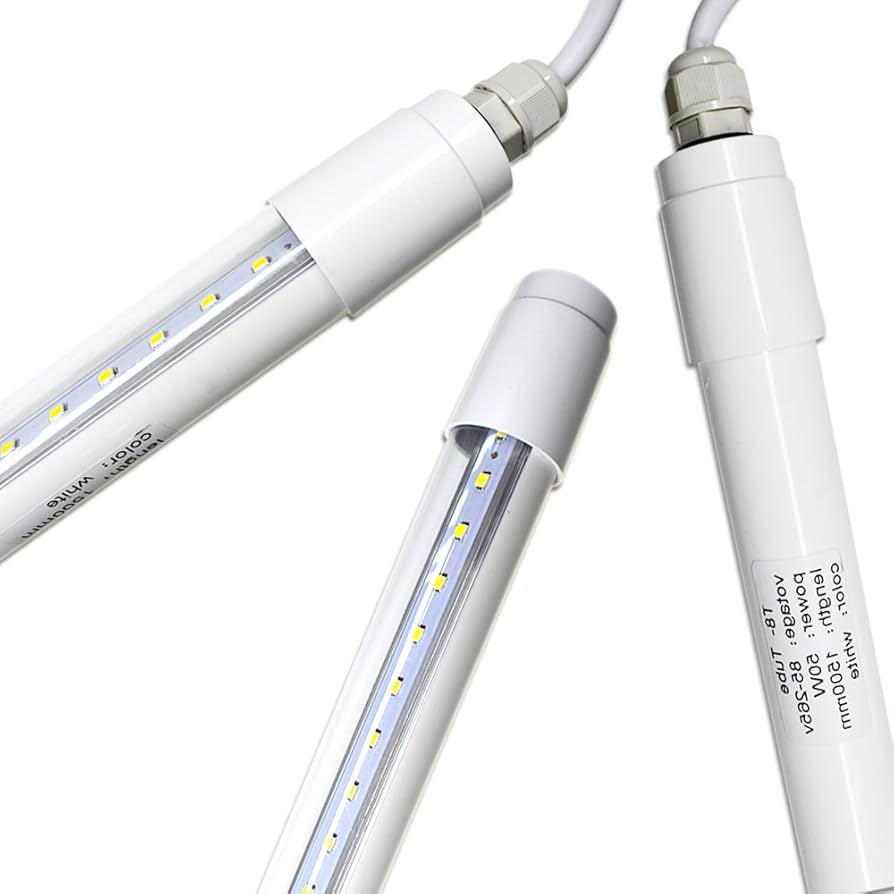 Amazon.co.jp: 【15本入り】防水LED蛍光灯 食品照明専用 肉 鶏肉