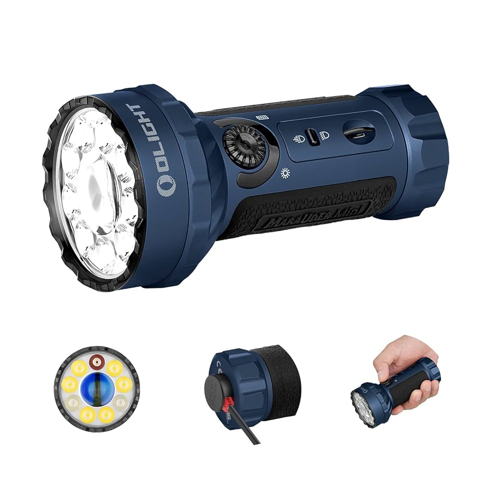 OLIGHT Marauder Mini 7000LM 未開封＋i3E EOS OLIGHT Marauder Mini 7,000 Lumens Bright Flashlight with 600