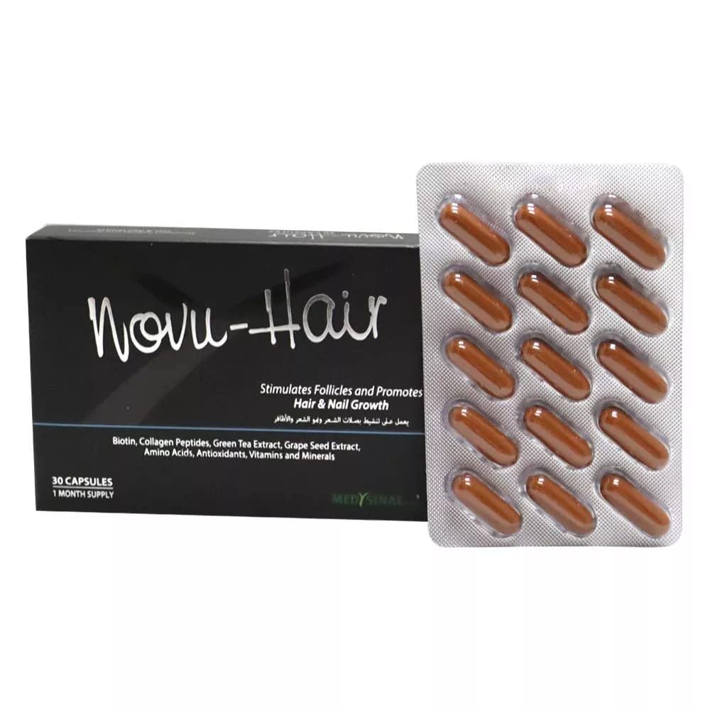 Novuhair For Hair & Nail Growth Capsules 30's