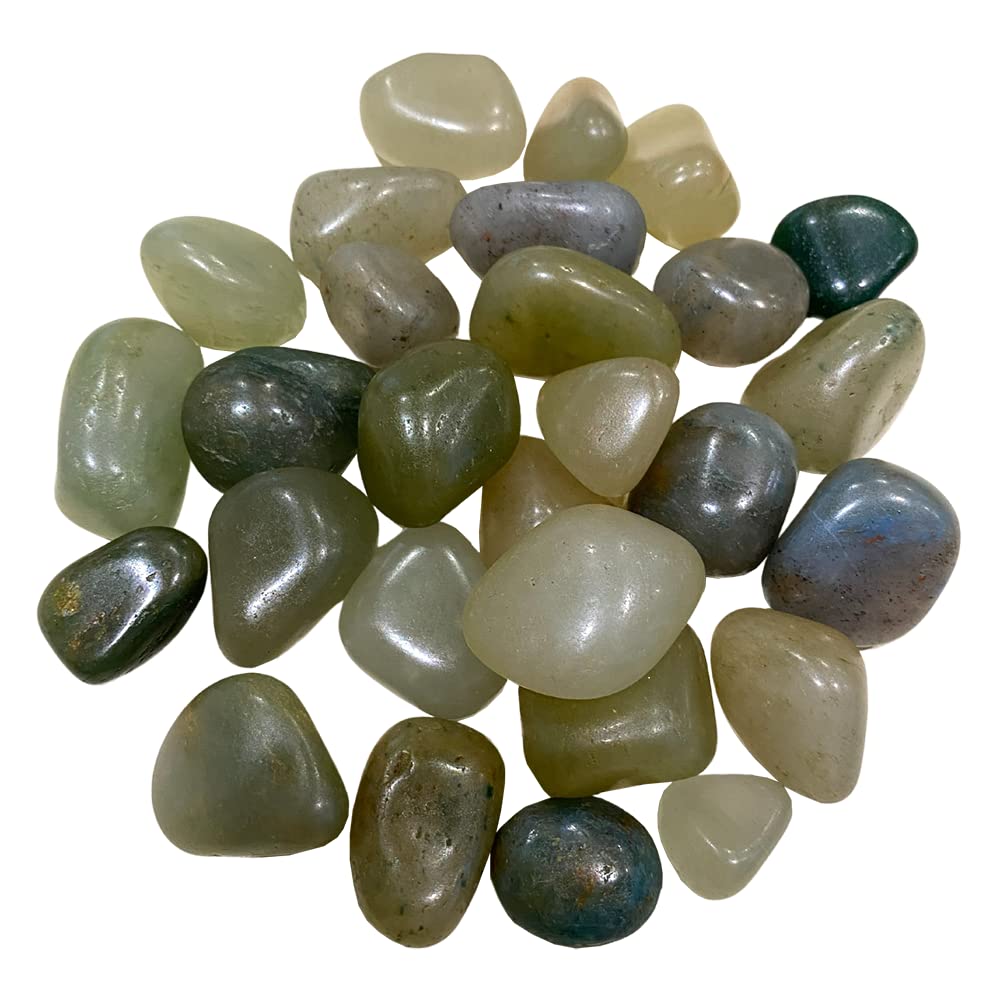 VIE Naturals Tumbled Crystals, 250g Pack, Green Aventurine, One