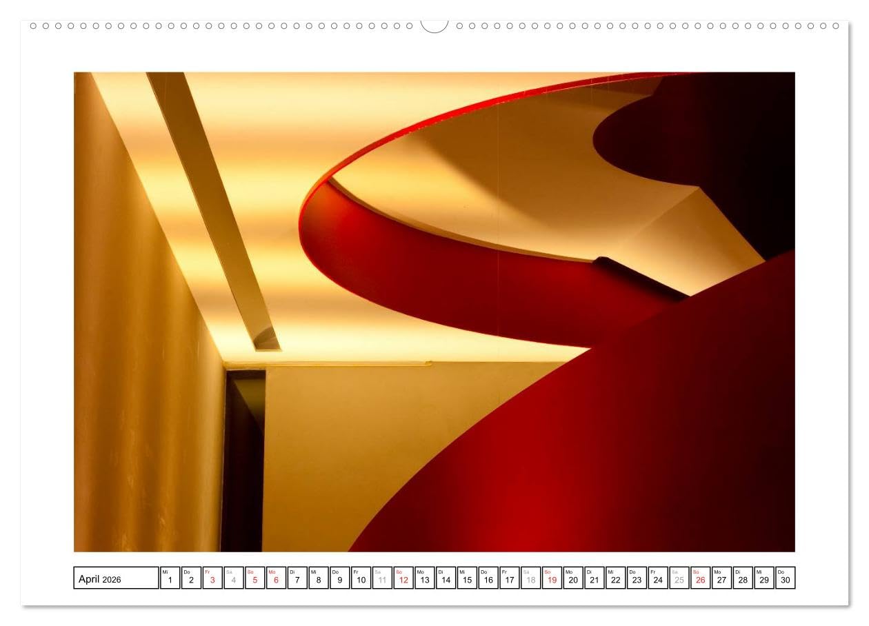 Moderne Architektur (Wandkalender 2026 DIN A2 quer), CALVENDO Monatskalender: Moderne Architektur