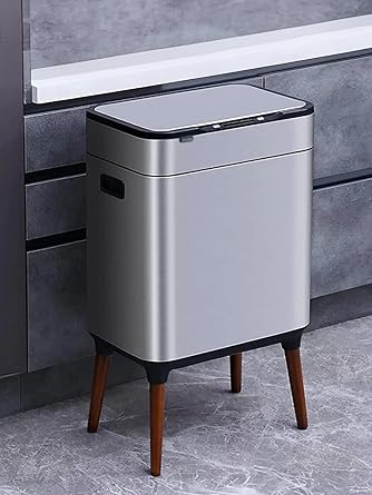 Kuber Industries 9 LTR Dual Compartment Sensor Dustbin | Touchless ...