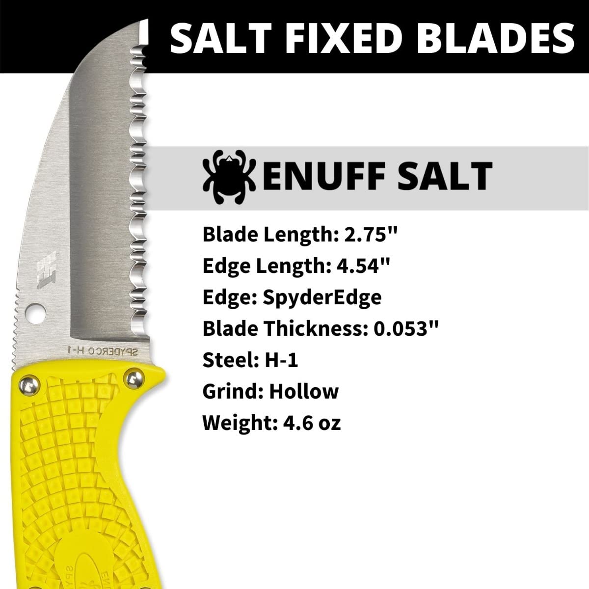 Amazon | Spyderco(スパイダルコ) シープフットソルト ENUFF FRN Amazon | Spyderco(スパイダルコ) シープフットソルト ENUFF FRN