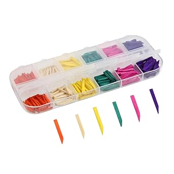 300 Pcs Dental Fixing Wooden Wedges Disposable Dental Matrix Wedges