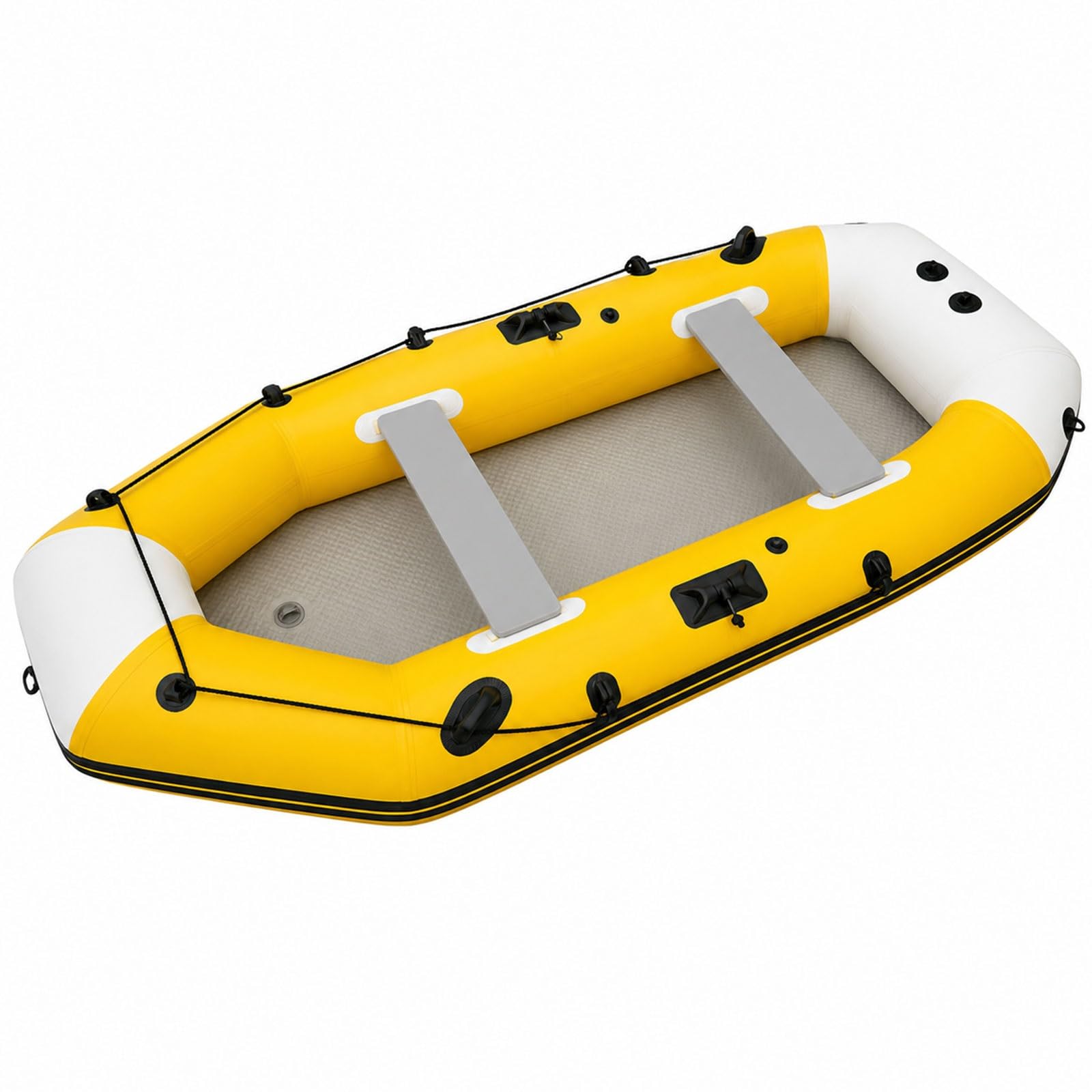 3-Luftkammer-Schlauchboot, Mit Drop-Stitch-Boden, Abnehmbaren Sitzen