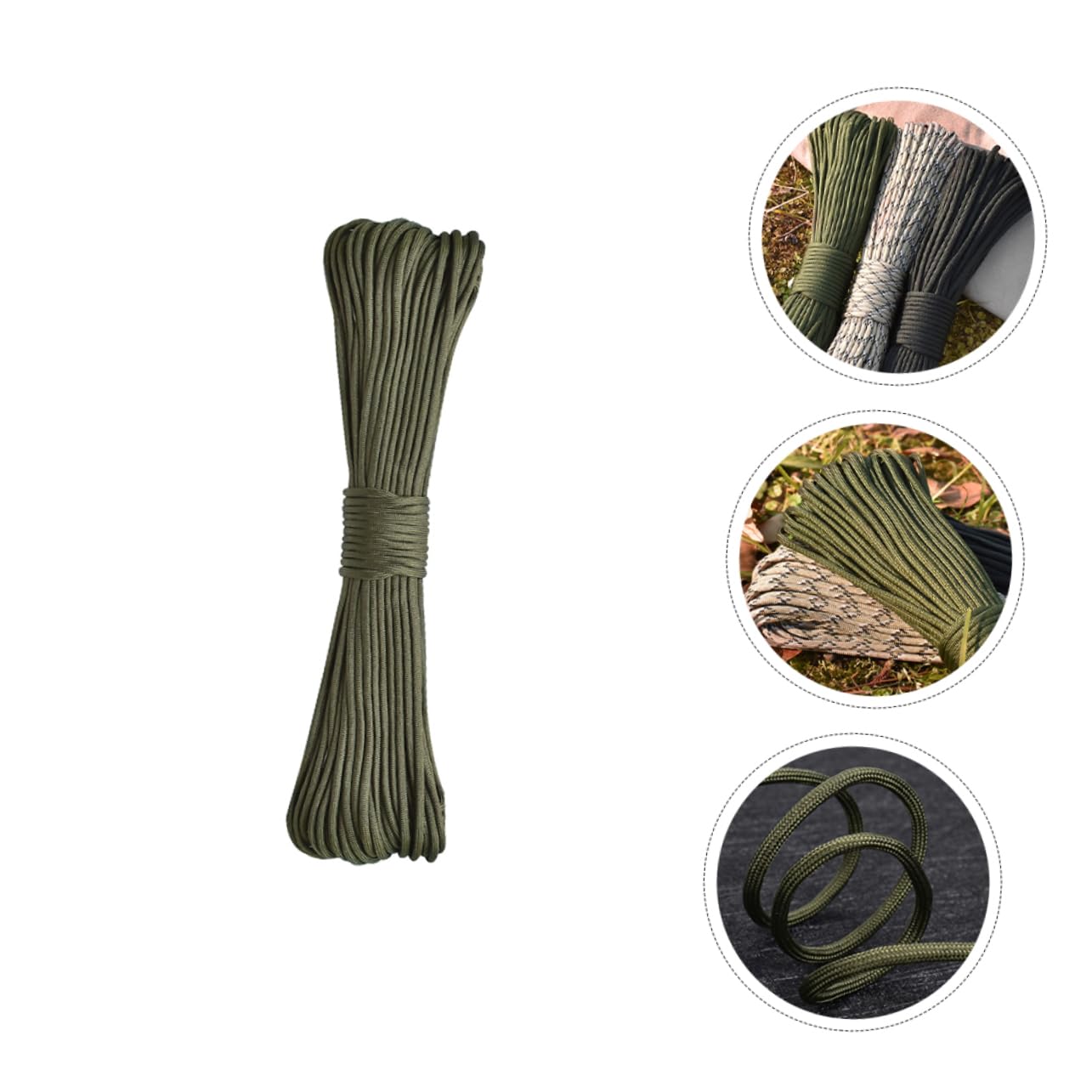 CORHAD Durable Camping Strapping Rope Lightweight Tent Rope for Outdoor Adventures Versatile Utility Cord for Climbing and Rescuing for Hiking and Camping