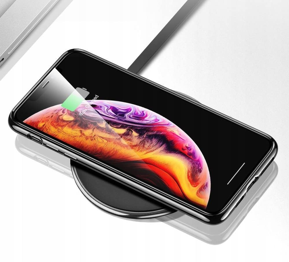 Carcasa de silicona cromada para Samsung Galaxy A50, contorno transparente, protección de gel flexible, color negro