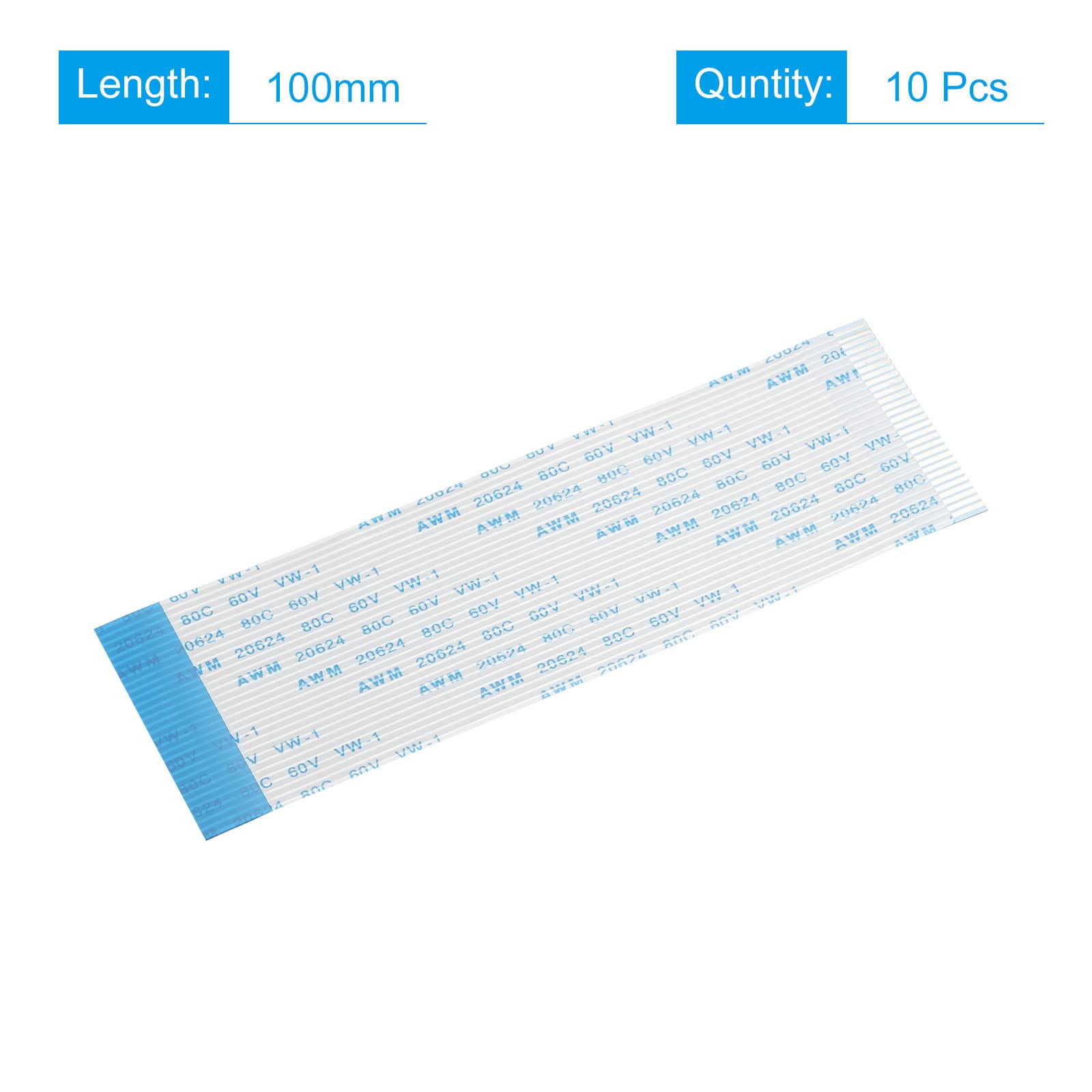 Amazon.co.jp: uxcell フレキシブルフラットケーブル 延長リボン