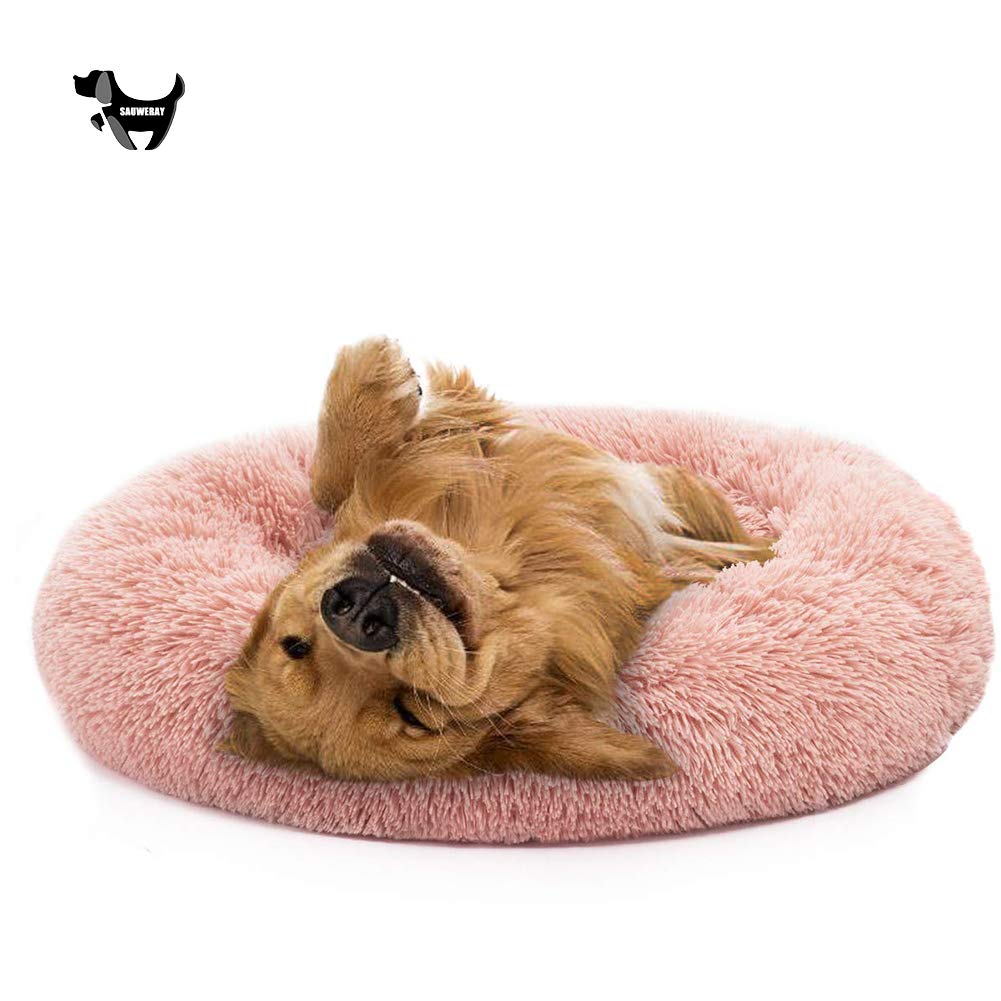 Lit auto-chauffant chat et petit chien fausse fourrure couchage apaisant