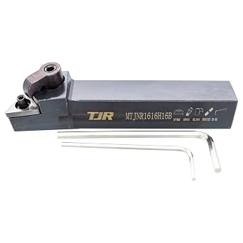 Lathe Toolholder for External Turning MTJNR1616H16B 5/8" for Inserts TNMG1604 TNMG 331 - Optimized for External Turning - Longitudinal Turning - Face Turning - Profiling - Brand TJR...