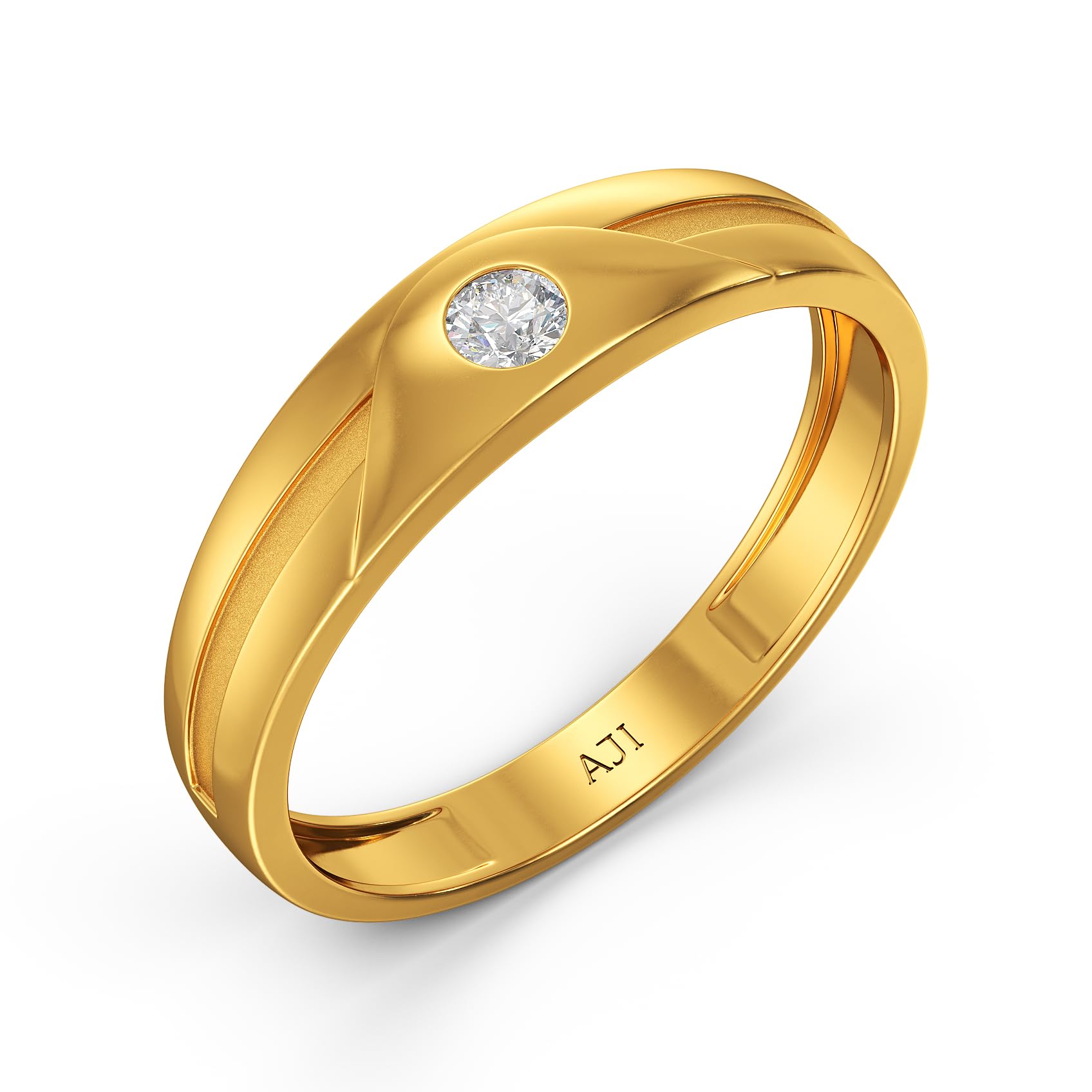 Joyalukkas22KT 916 Purity Charming Women Gold Ring for Women