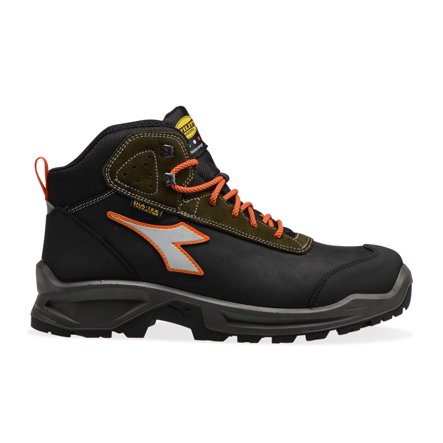 loafere uomo diatex mid s3 con chiusura a cerniera