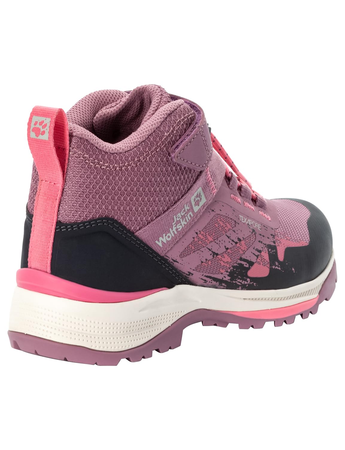 Jack Wolfskin Uniseks - dzieci Vili Hiker Texapore Mid Kbuty do chodzenia