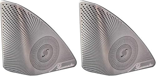 Cubierta de altavoz estéreo para puerta de automóvil para Mercedes Benz Nueva Clase C W205 2015-2019 Accesorios de coche Cubierta de altavoz Adhesivo