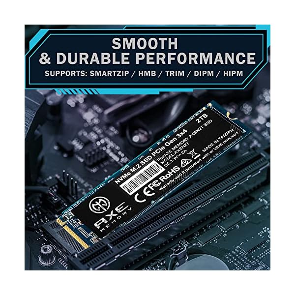 AXE MEMORY 2 TB NVMe SSD M.2 2280 PCIe Gen 3x4 - Image 5