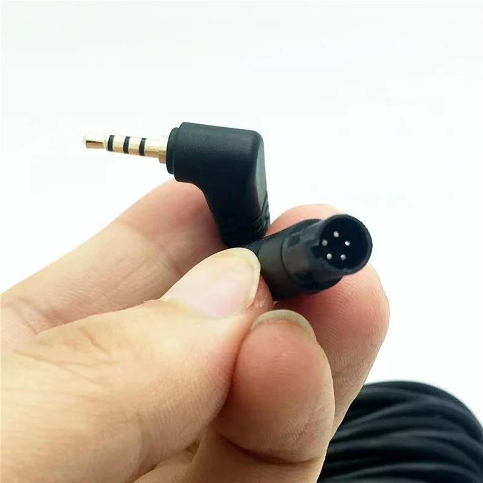 cámara de visión Trasera Cable de extensión Auxiliar de 2,5mm, 6M/10M, grabadora de 5 Pines, cámara de Respaldo de visión Trasera de Coche, Filtro de cámara de Coche para Marcha atrás(A)