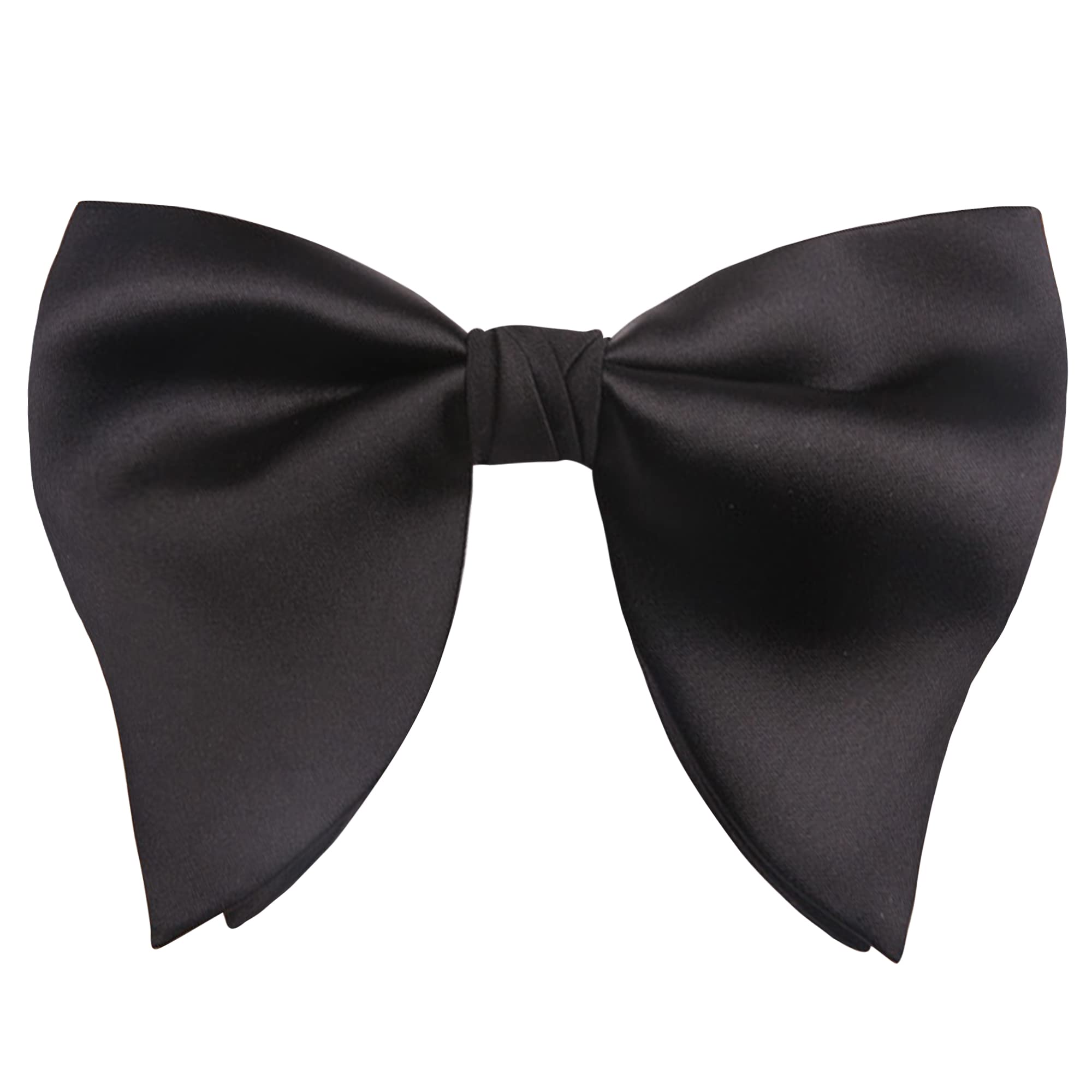 WANYINGMen's Oversized Bow Ties with Hook Closure Pre-Tied and Adjustable Bowtie