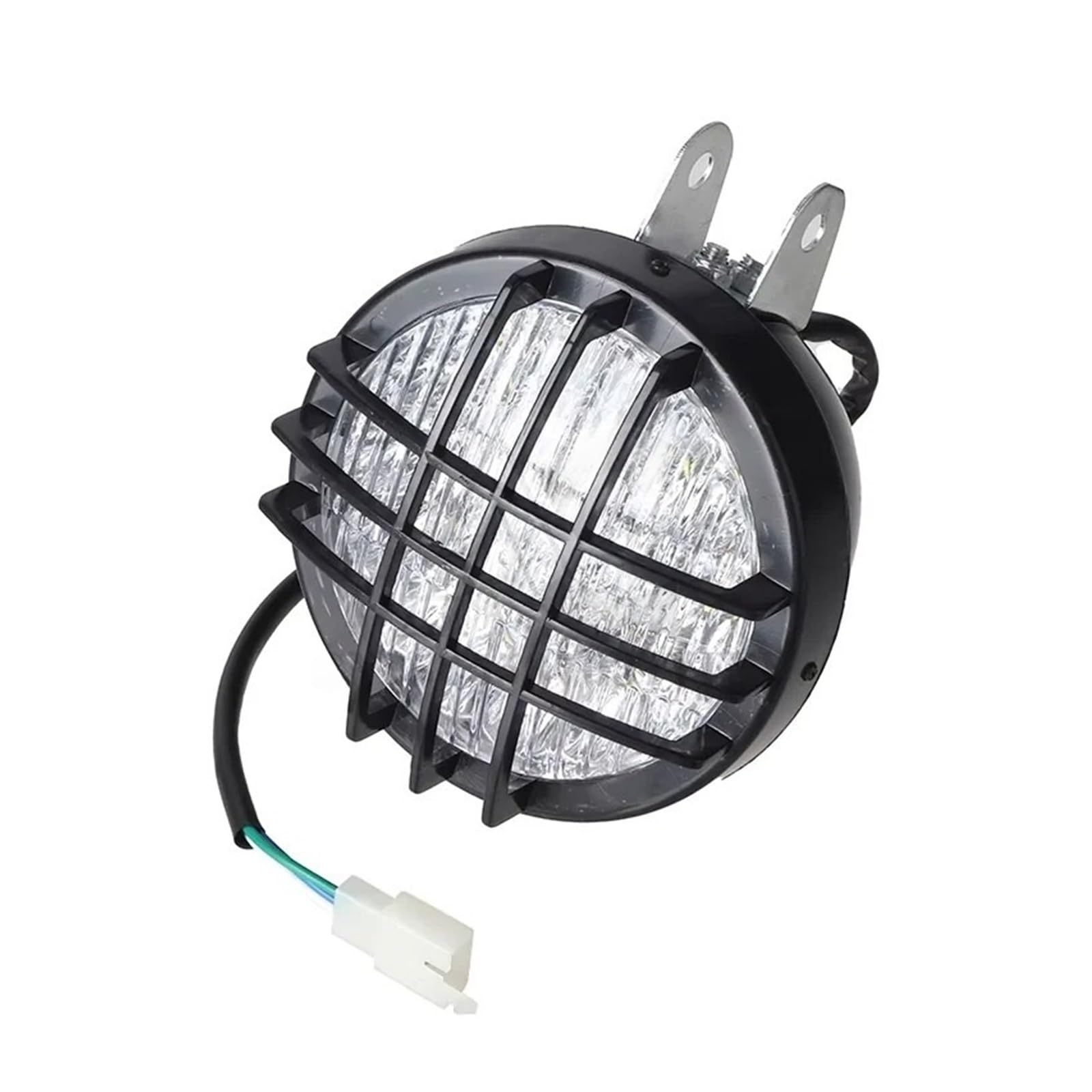 Phare de moto 12V puissant avec assemblage LED couleur et durable - 7