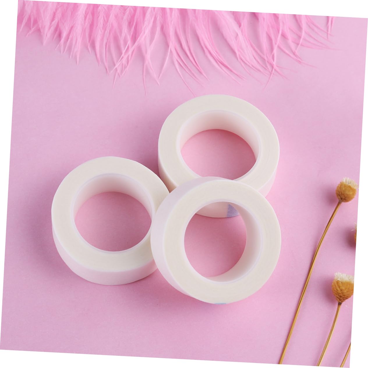 Didiseaon 36rollos Cinta De Aislamiento De Pestañas Tela No Tejida Transpirable Para Extensiones De Pestañas Profesional y