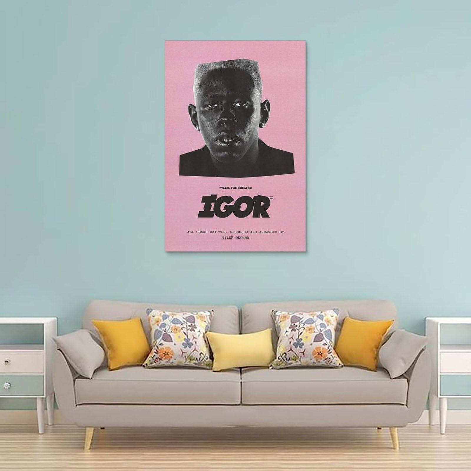 Music Tyler Wall Art The Creator Album Poster - Leinwand Wandkunst 30x45cm