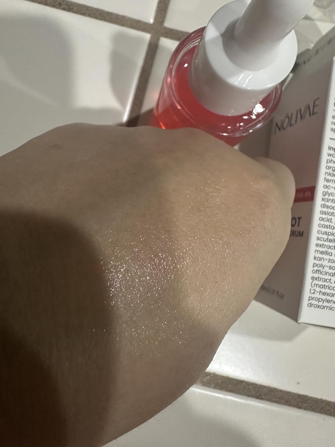 NOLIVAE Dark Spot Care Serum, Niacinamide 10% + TXA 4% + Alpha Arbutin 2%, Lightweight Hydrating Daily Face Serum for Uneven Skin Tone, Glass Skin Glow, 1 fl oz