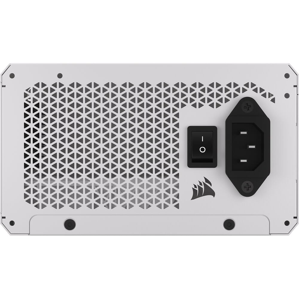Fonte de alimentação totalmente modular CORSAIR RMx Shift White