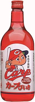 Amazon.co.jp: 本格芋焼酎 カープびいき 25度 [ 焼酎 広島県 720ml