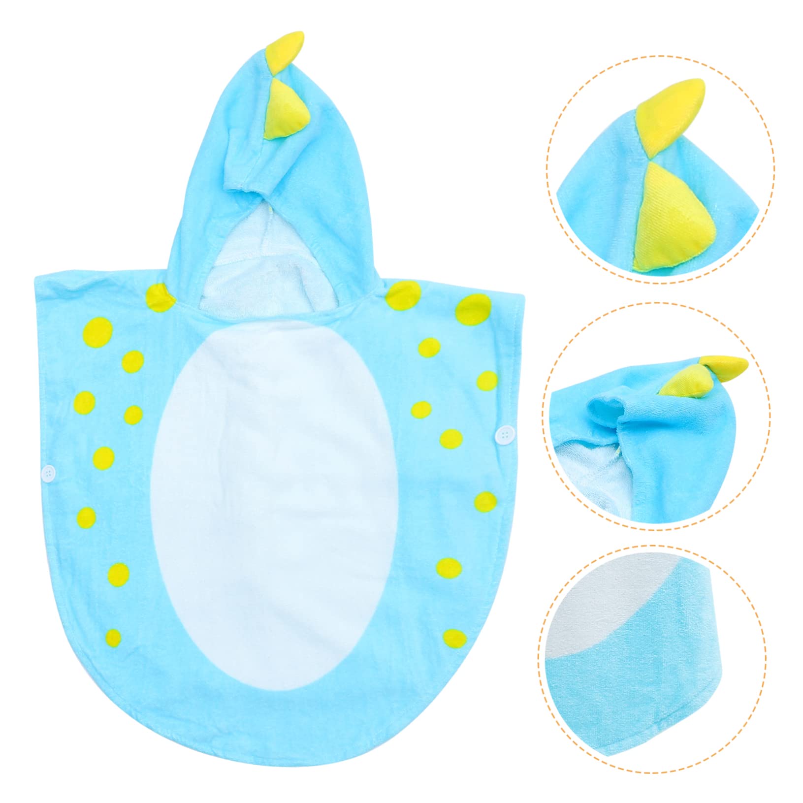 Yardwe Toalla Capucha De para Súper Absorbente y para Bebés con Piel Sensible De Dibujos Animados