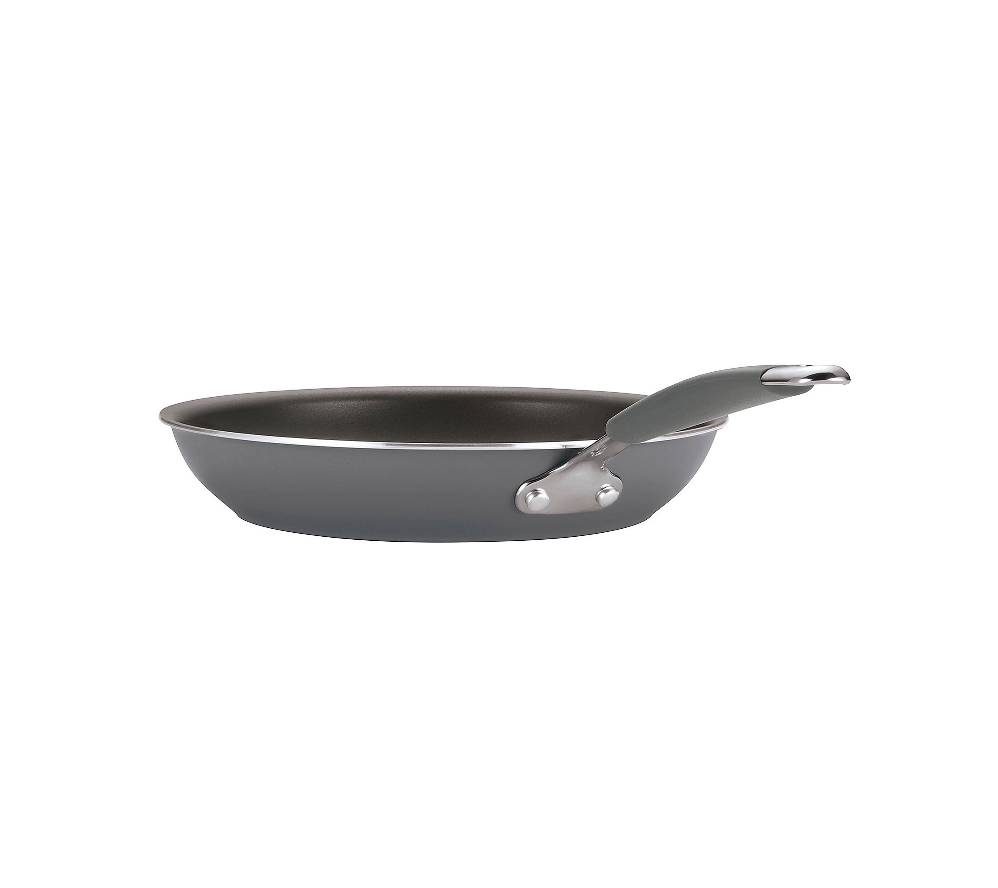 Rachael Ray Cucina Nonstick Cookware, Sea Salt Gray Pots and Pans Set, 12-Piece — Amazon image 4
