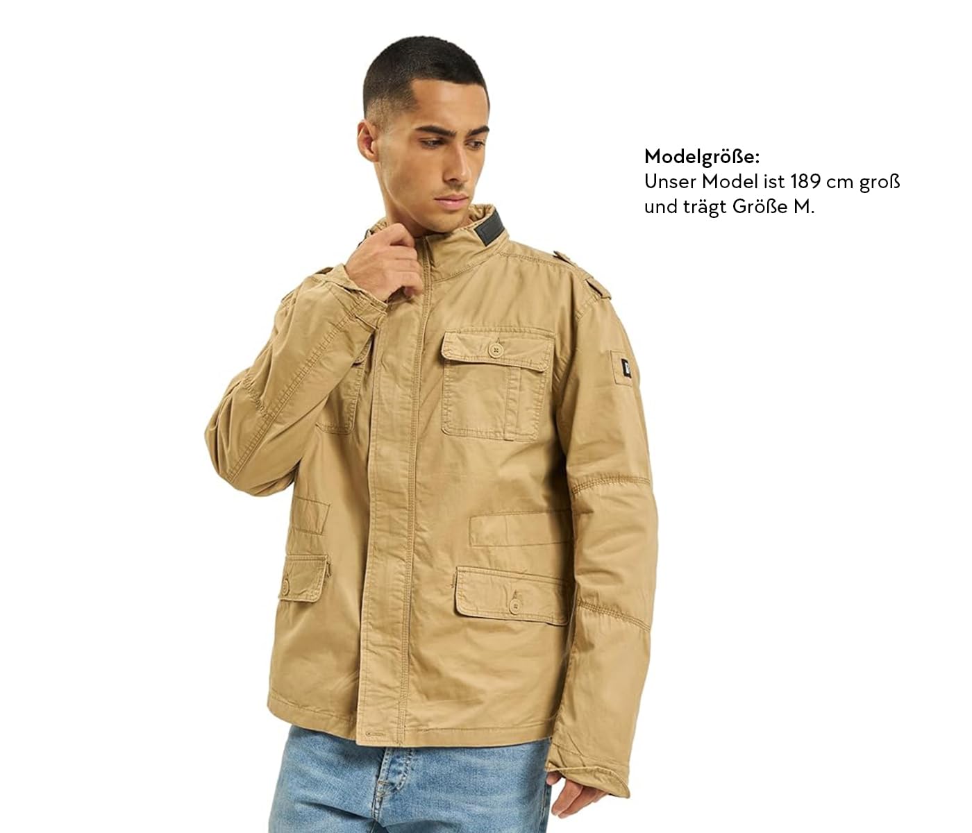 Brandit Britannia Winter Jacket Hombre Chaqueta de Invierno Camuflaje oscuro