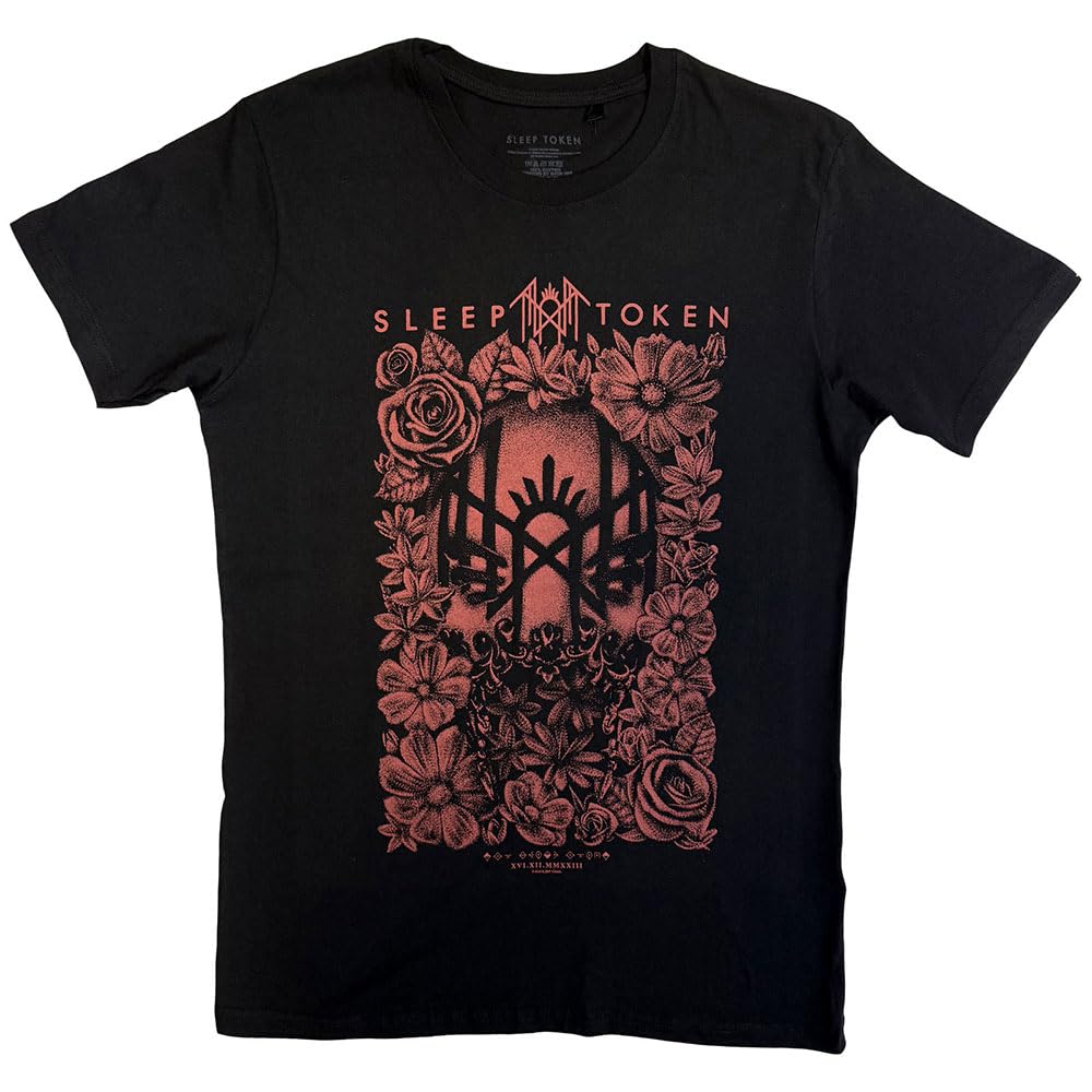 Rock Off Officially Licensed Products Sleep Token The Black Heart T Shirt M